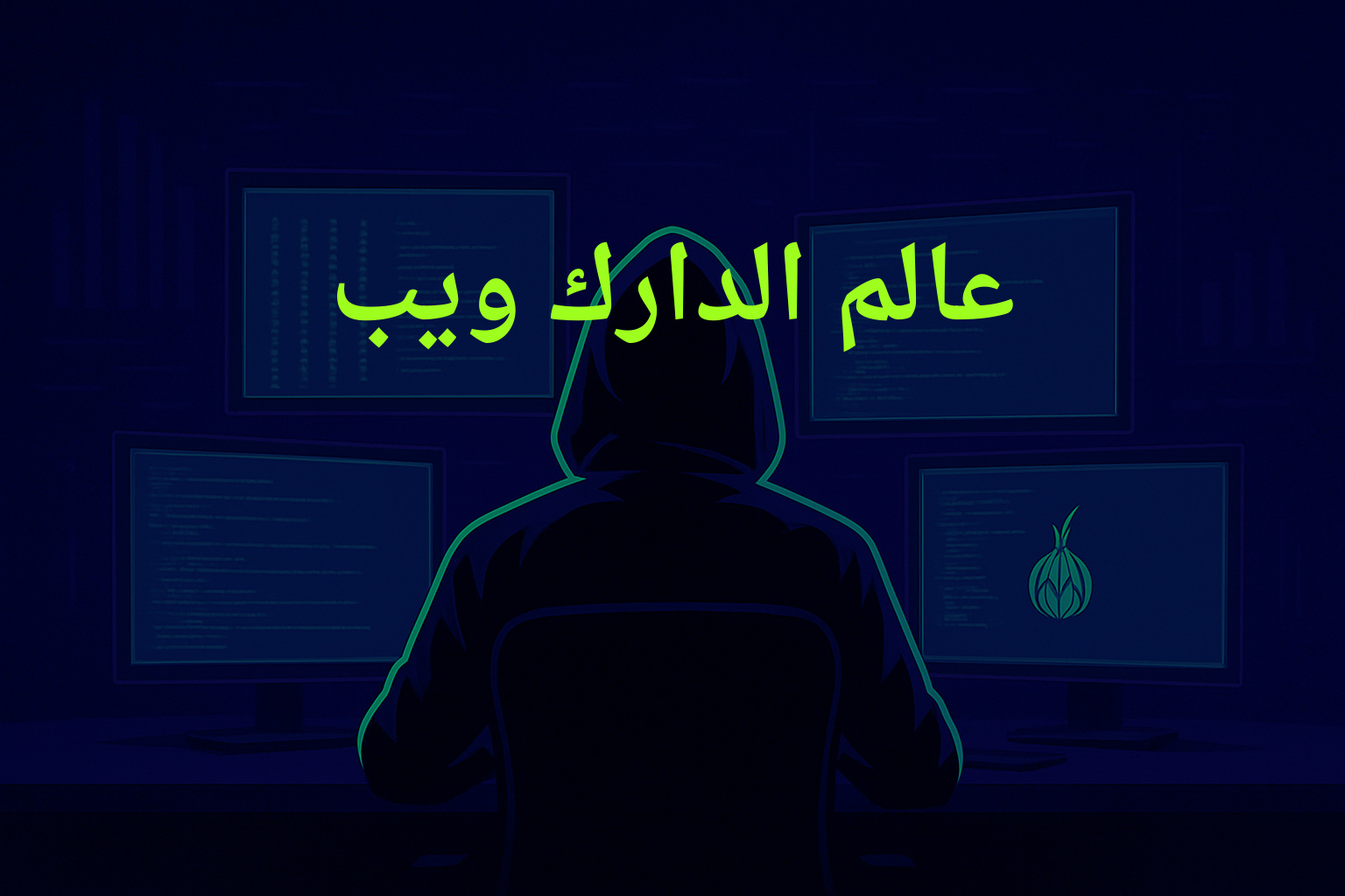 عالم الدارك ويب غلاف